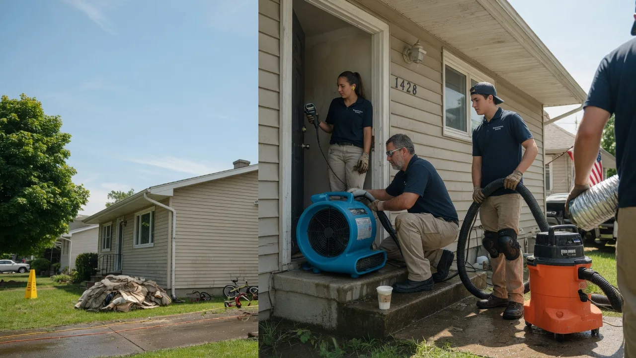 Water Damage Restoration in Holcombe, WI near me